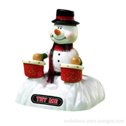 USB Drumming Snowman-shaped Light, Simply Plug-and-play